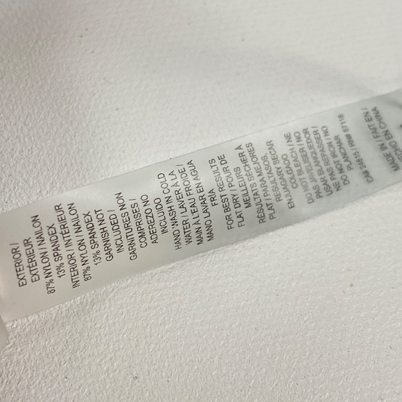 Quint Soul Womens Bikini Medium Stripe Burgundy White Pull On Lined Beach Pool - Picture 10 of 11